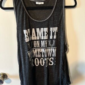 Women’s sheer tank top